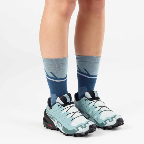 Salomon Speedcross 6 GTX Women's Trail Running Shoes - Ballad Blue / Black / Tourmaline