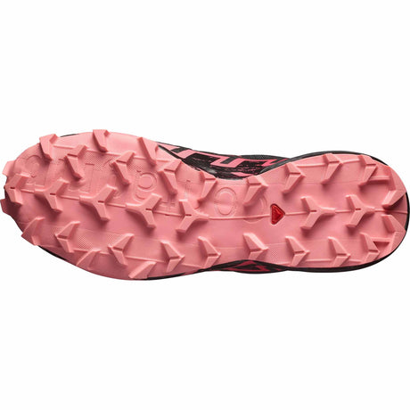 Salomon Speedcross 6 GTX Women's Trail Running Shoes - Nine Iron / Black / Flamingo Pink
