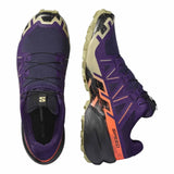 Salomon Speedcross 6 Men'S Running Shoes - Maritime Blue / Black / Cherry Tomato