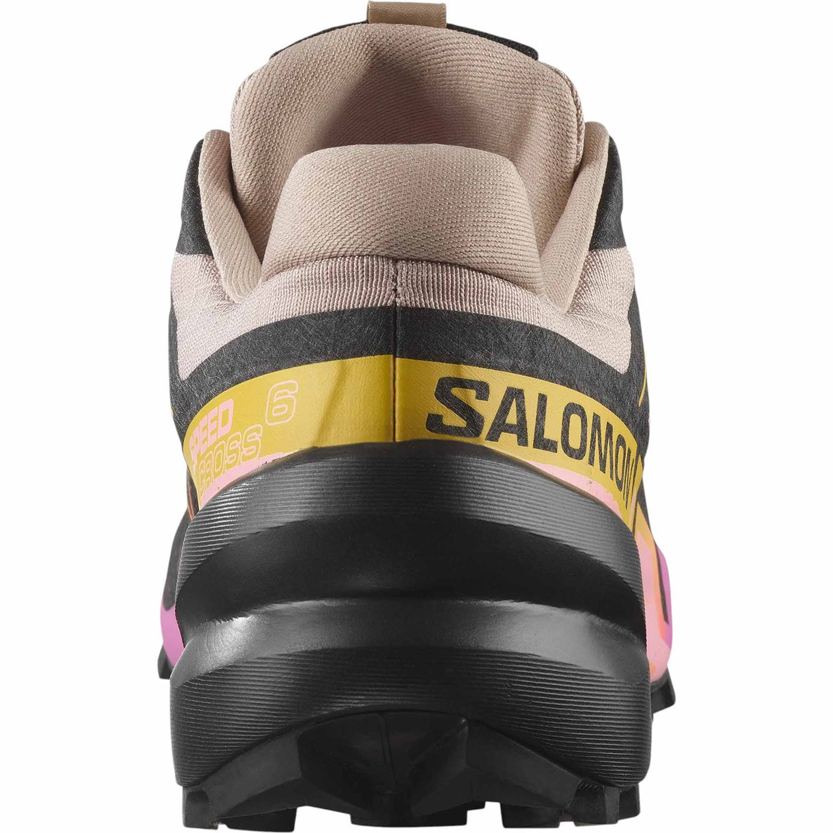 Salomon Speecross 6 Women's Trail Running Shoes - Etherea / Black / Cyclamen