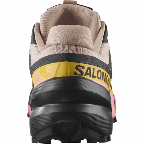 Salomon Speecross 6 Women's Trail Running Shoes - Etherea / Black / Cyclamen