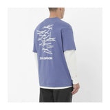 Salomon Wild Rays Graphic T-shirt à manches courtes pour homme - Marlin