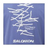 Salomon Wild Rays Graphic T-shirt à manches courtes pour homme - Marlin