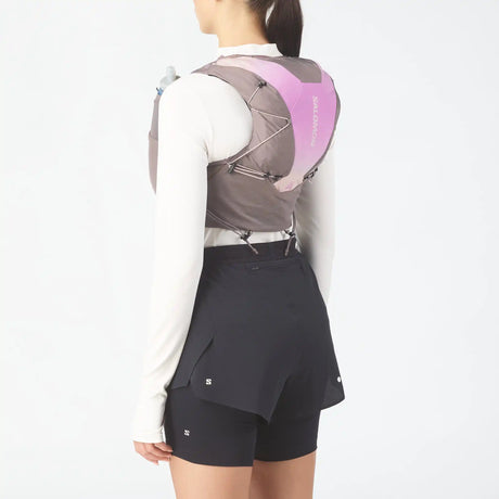 Salomon ADV Skin 12 Gradient veste d'hydratation de course pour femme - Iron / Shadow Gray / Iris Orchid