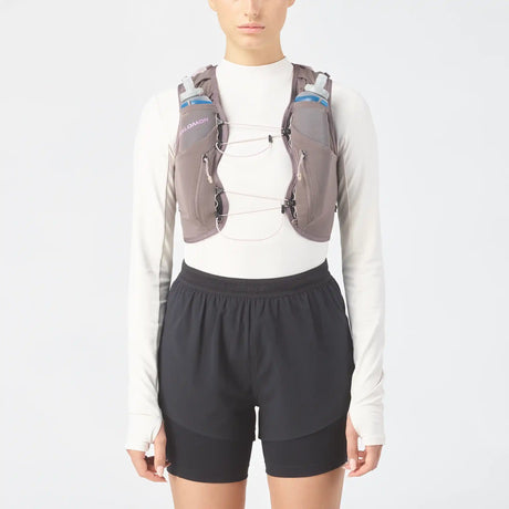 Salomon ADV Skin 12 Gradient veste d'hydratation de course pour femme - Iron / Shadow Gray / Iris Orchid