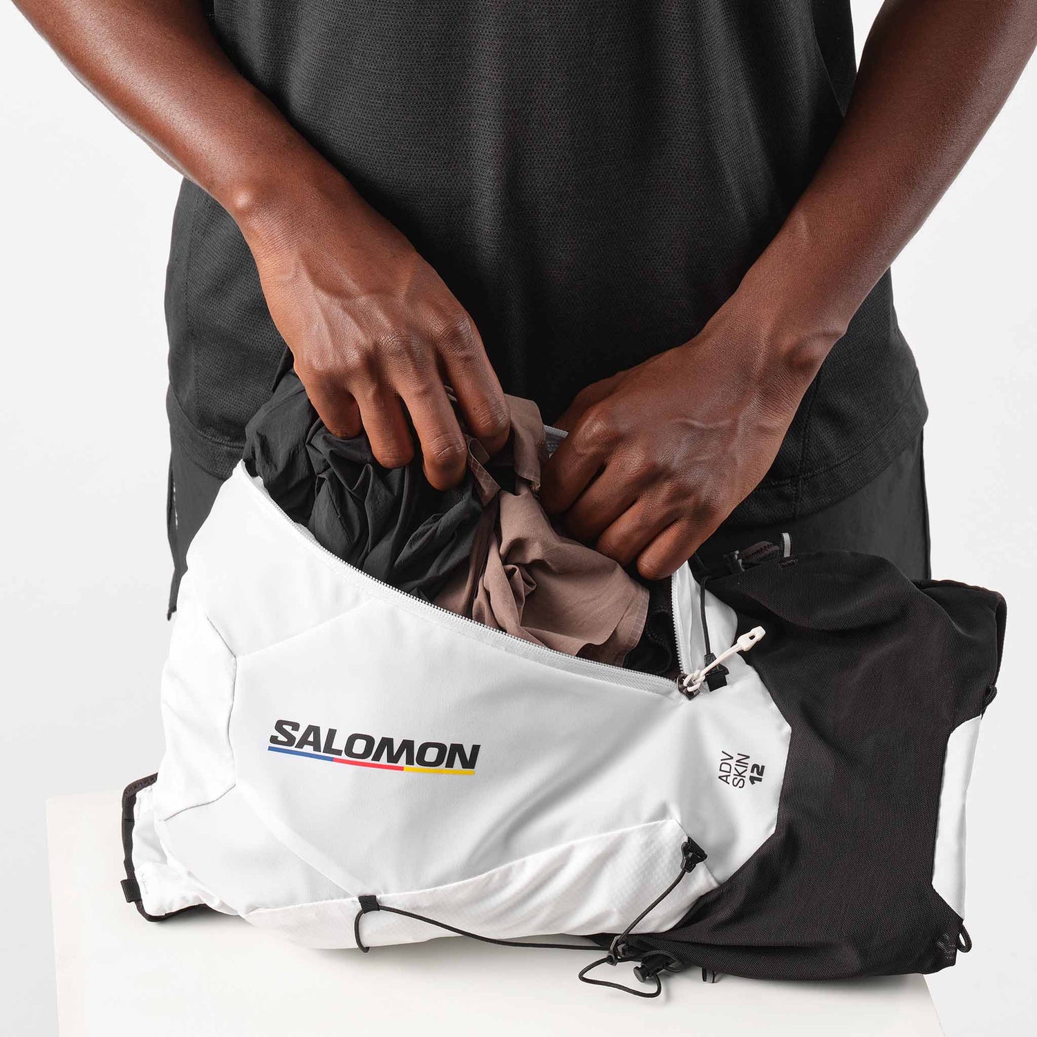 Salomon Salomon ADV Skin 12 Race Flag veste d'hydratation de course à pied