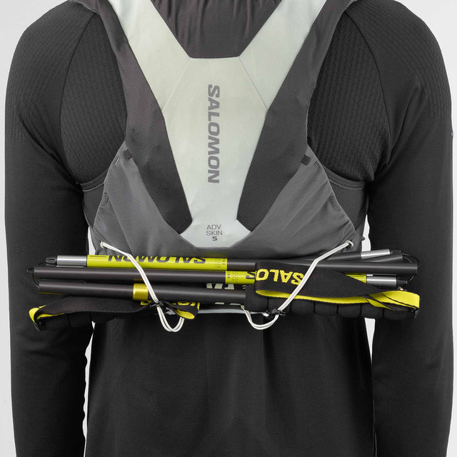 Salomon Salomon ADV Skin 5 Gradient veste d'hydratation de course à pied - Phantom / Castlerock / Icicle