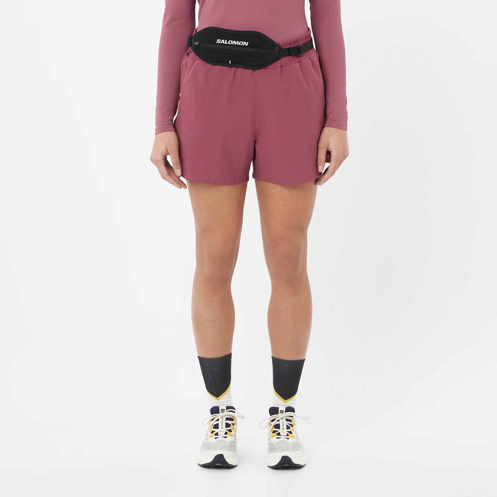 Salomon Salomon SHAKEout Core Shorts de course a pied 4 po femme - Nocturne