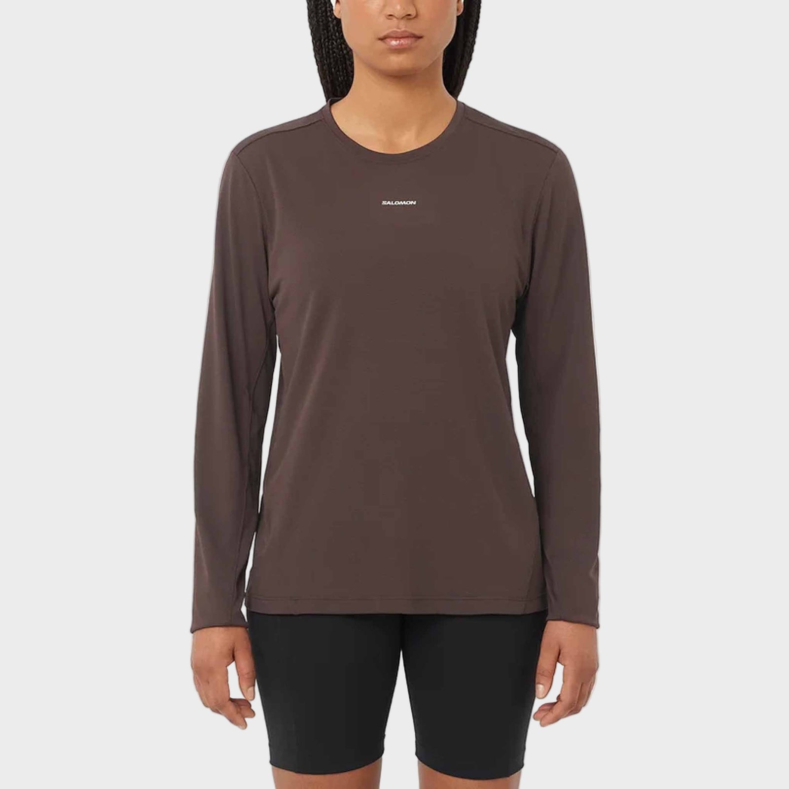 Salomon Salomon SHAKEout Core T-shirt manches longues de course à pied pour femme