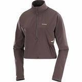 Salomon Salomon Sense Aero Hybrid Half-Zip Midlayer chandail de course à pied pour femme