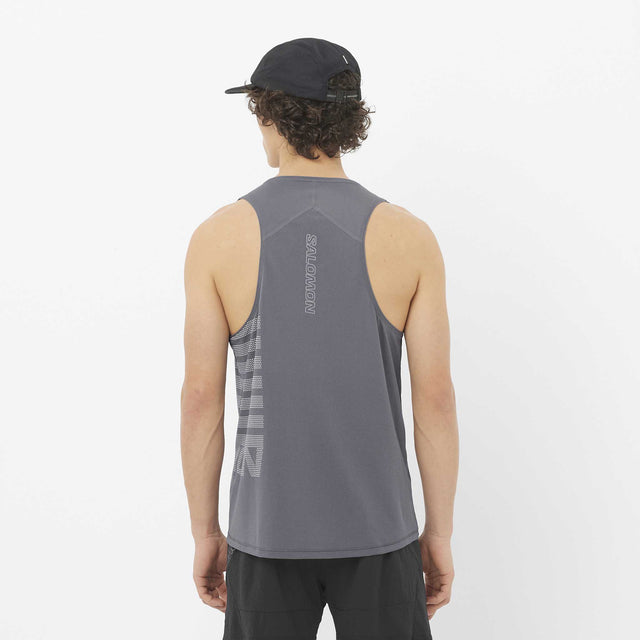 Salomon Salomon Sense Aero débardeur de course et entrainement pour homme