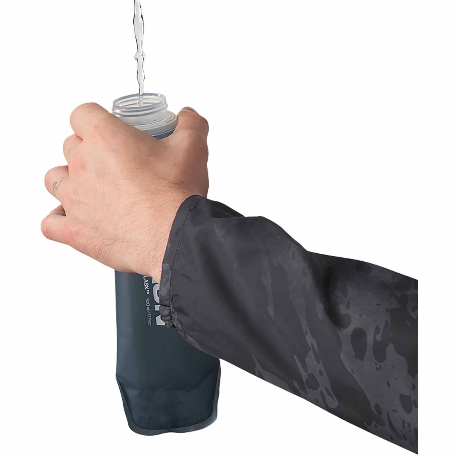 Salomon Salomon Soft Flask 500 ml / 17 oz 42 gourde souple - Slate Grey