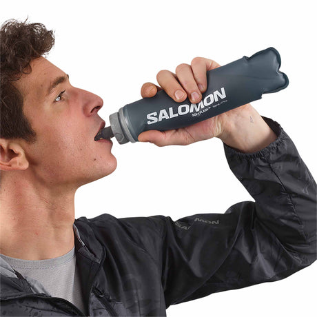 Salomon Salomon Soft Flask 500 ml / 17 oz 42 gourde souple - Slate Grey
