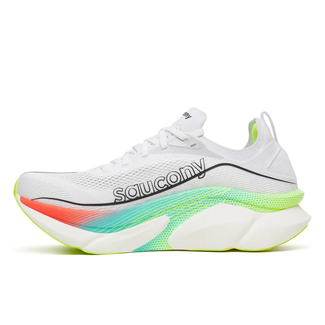 Saucony Endorphin Elite 3 chaussure de course carbone unisexe - White / Multi
