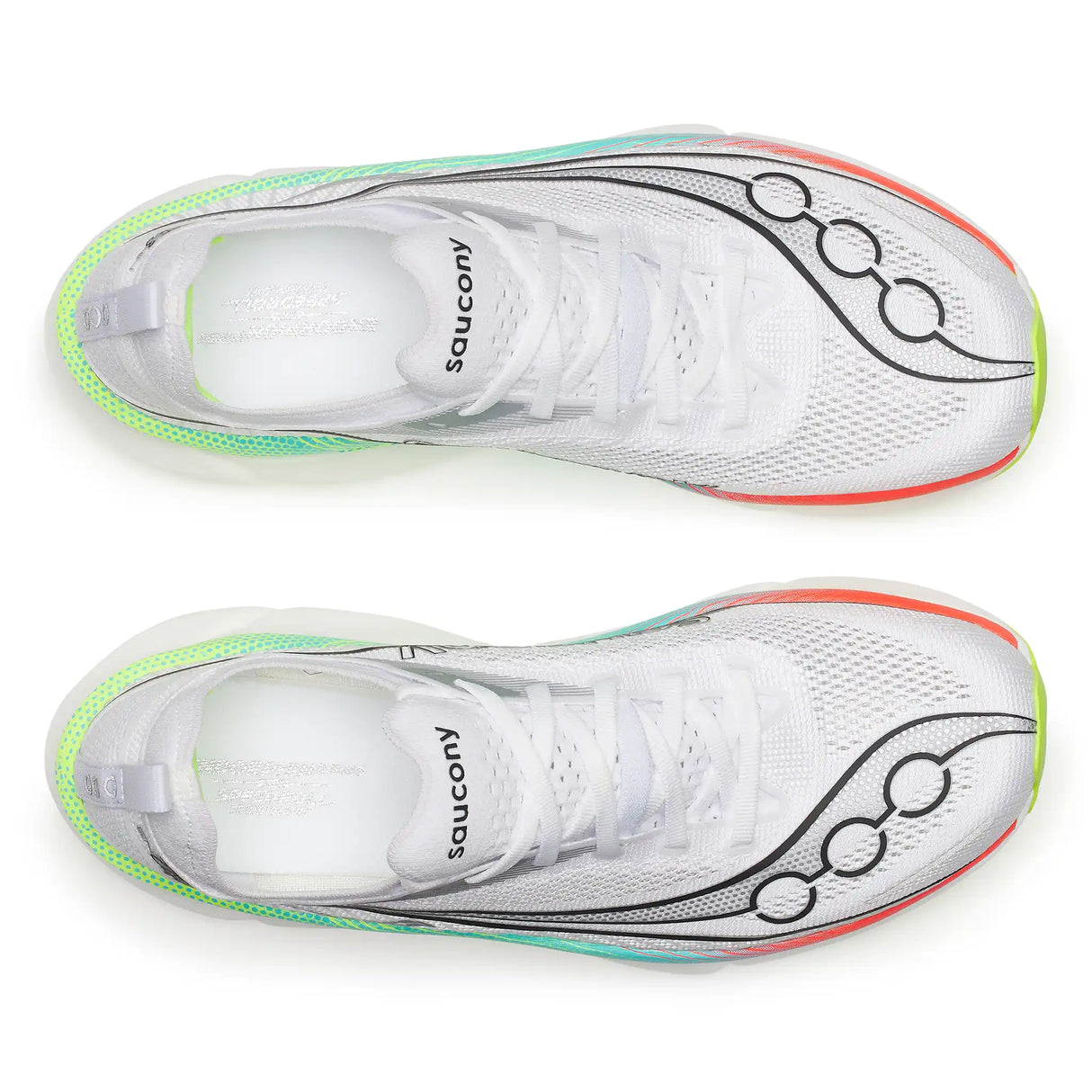 Saucony Endorphin Elite 3 chaussure de course carbone unisexe - White / Multi