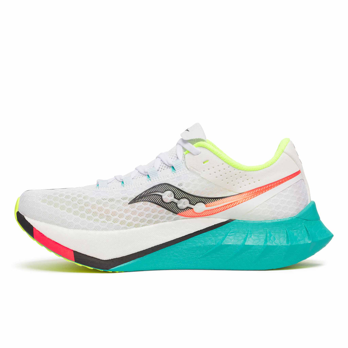 Saucony Endorphin Pro 4 Women's Running Shoes - White / Mutant