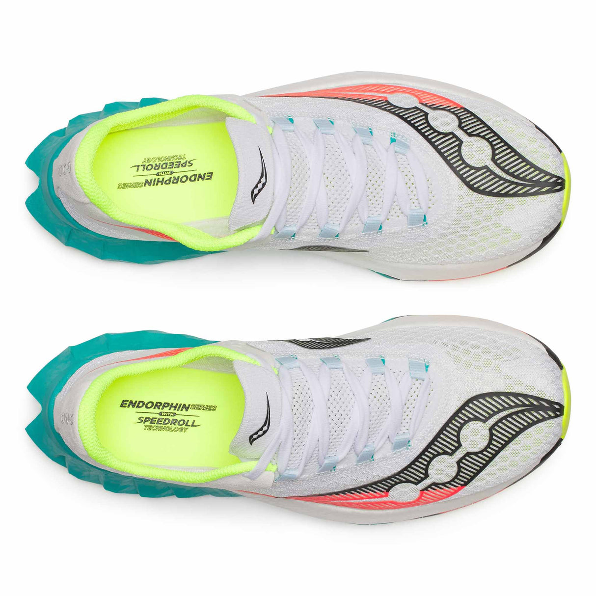 Saucony Endorphin Pro 4 Women's Running Shoes - White / Mutant