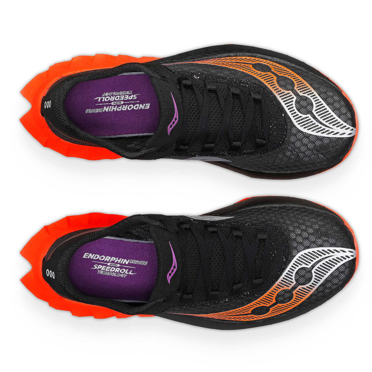 Saucony Endorphin Pro 4 souliers de course femme empeigne - Black / Vizired