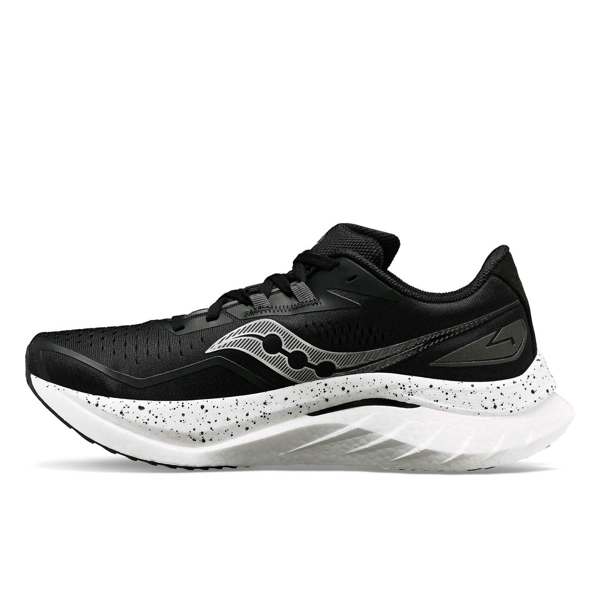 Saucony Endorphin Speed 4 souliers de course homme lateral - Black