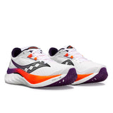 Saucony Endorphin Speed 4 souliers de course homme paire  - White / Viziorange