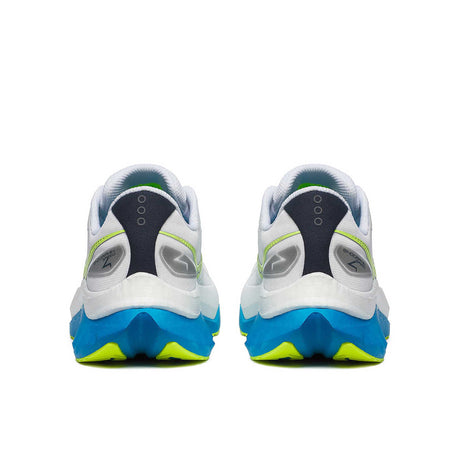 Saucony Endorphin Speed 4 souliers de course femme talons - White / ViziBlue