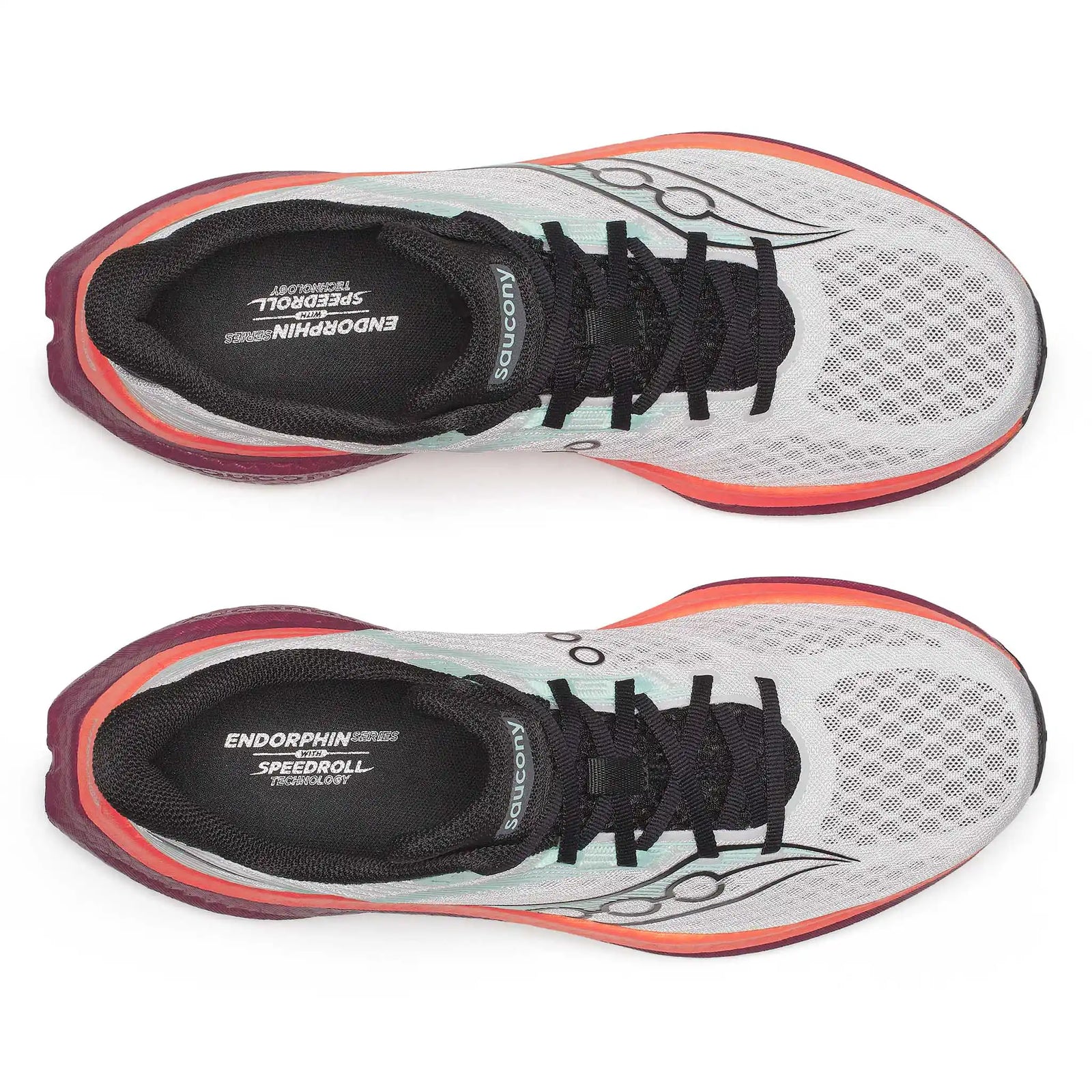 Saucony Endorphin Speed 5 chaussures de course pour homme - White / Crimson
