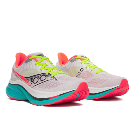 Saucony Endorphin Speed 5 souliers de course homme paire - White / Mutant