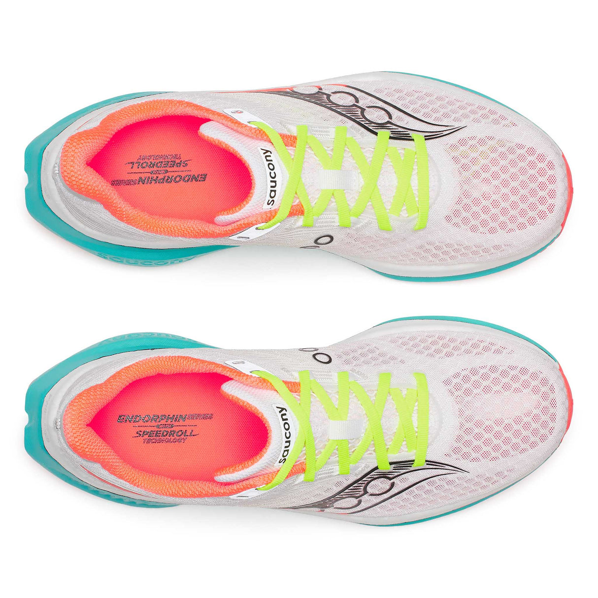 Saucony Endorphin Speed 5 souliers de course homme empeigne - White / Mutant
