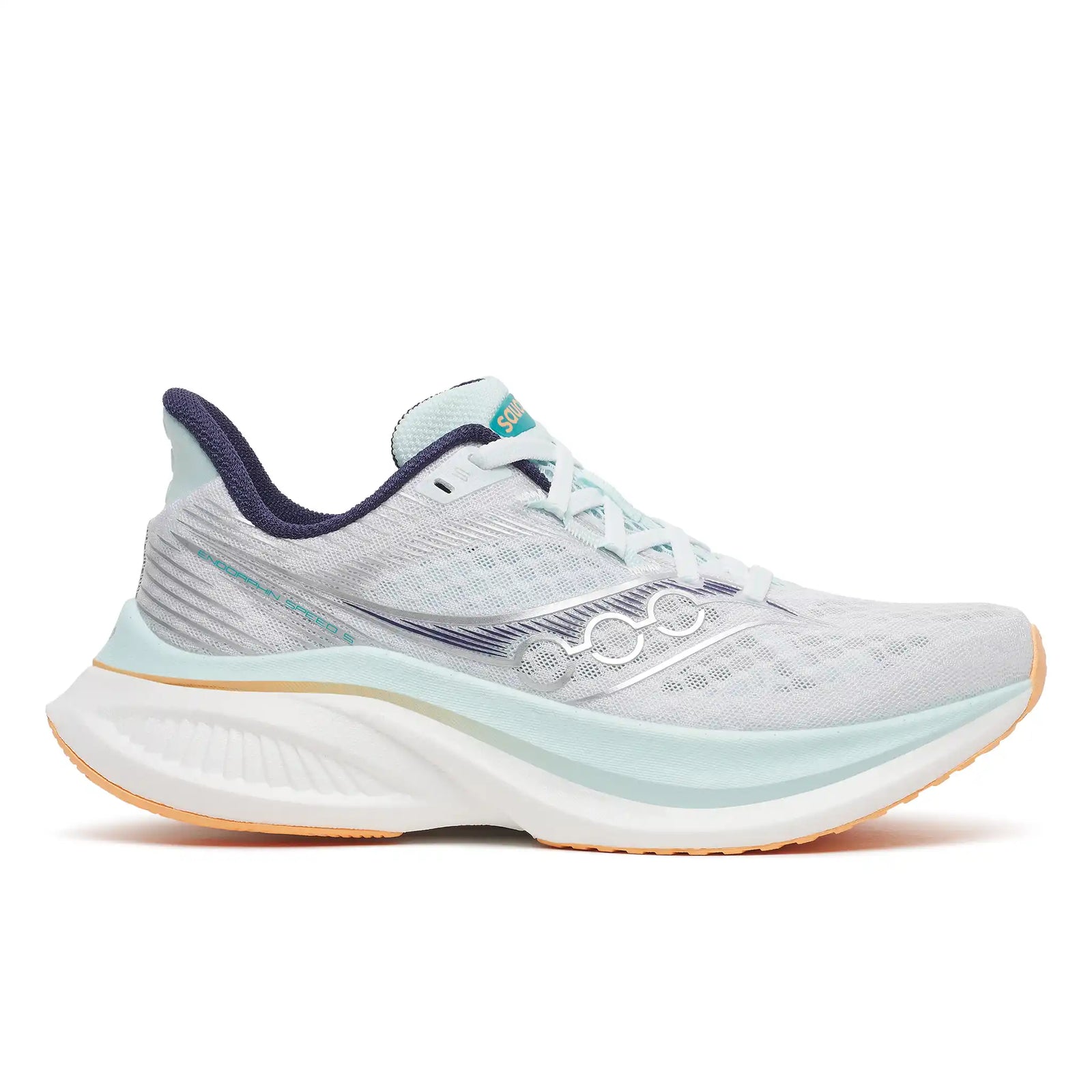 Saucony Endorphin Speed 5 espadrilles de course femme - White / Spa