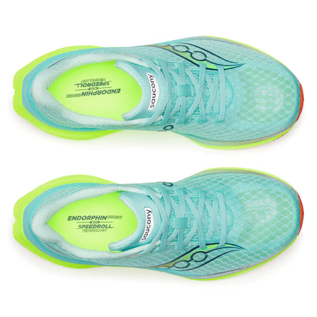Saucony Endorphin Speed 5 espadrilles de course femme - Splash / Citron