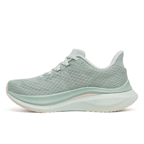 Saucony Endorphin Speed 5 souliers de course femme lateral - Aloe
