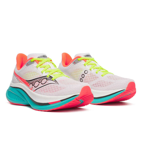 Saucony Endorphin Speed 5 souliers de course femme paire - White / Mutant