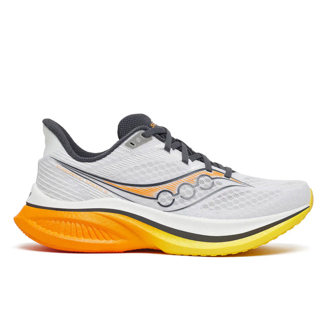 Saucony Endorphin Speed 5 chaussures de course pour homme - White / Fuego