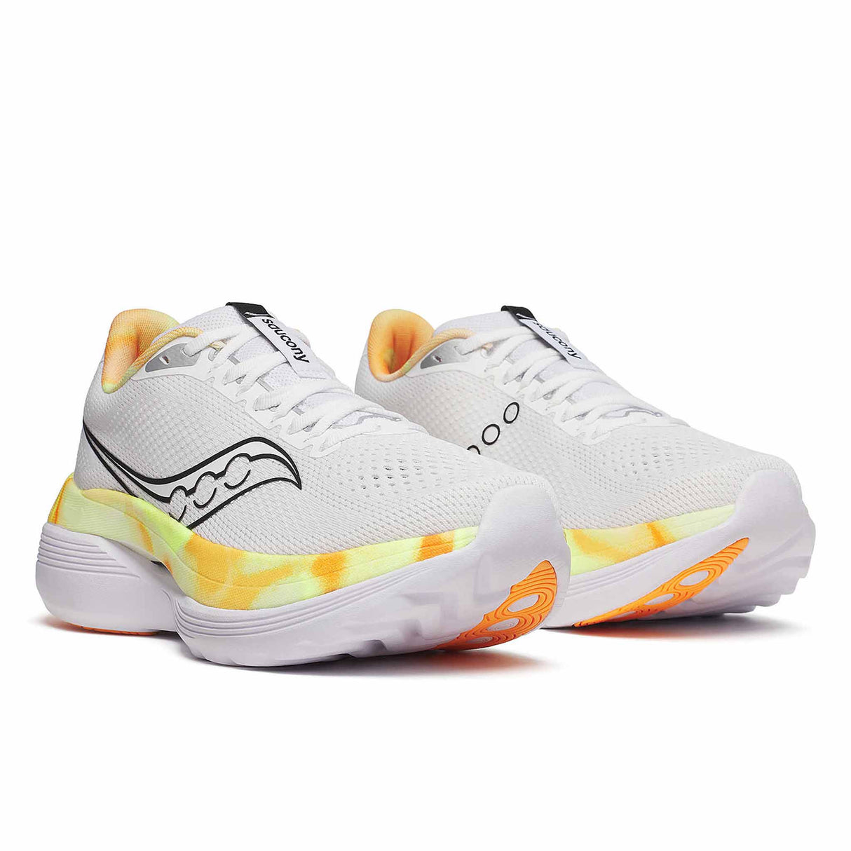 Saucony Endorphin Trainer Men Running Shoes - White / Black