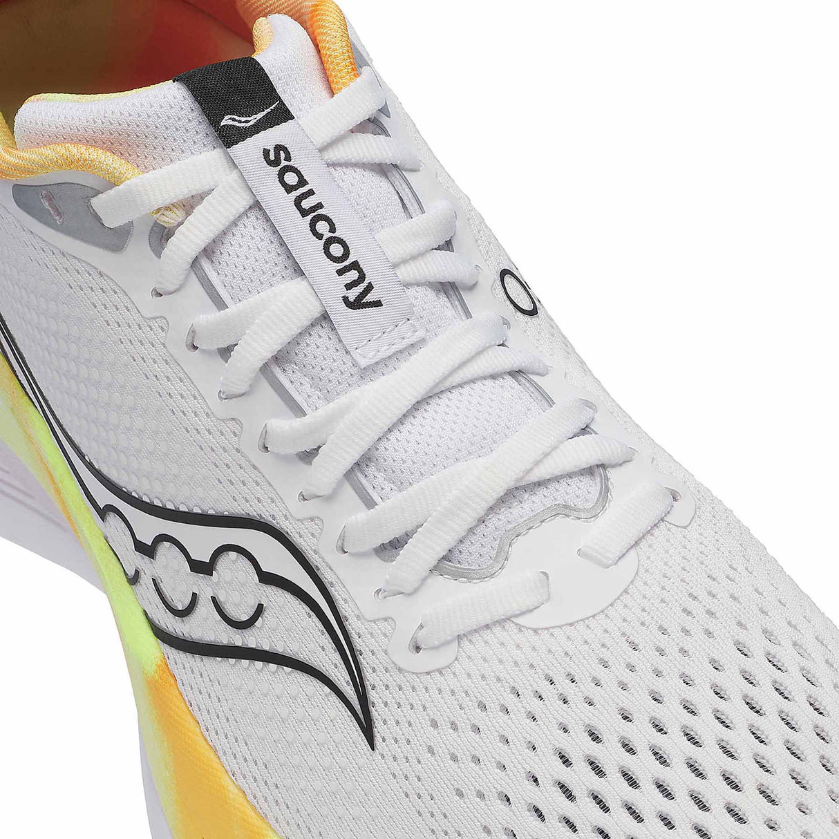 Saucony Endorphin Trainer Men Running Shoes - White / Black