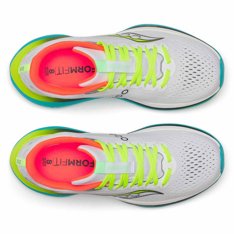 Saucony Endorphin Trainer Women's Running Shoes - White / Mutant
