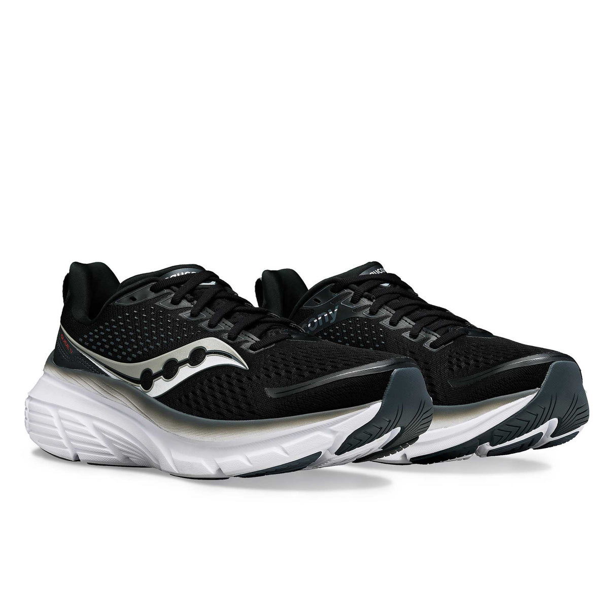 Saucony Guide 17 souliers de course homme paire-black / shadow