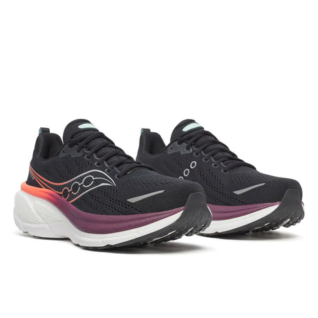 Saucony Hurricane 25 chaussures de course à pied homme - Black / Crimson