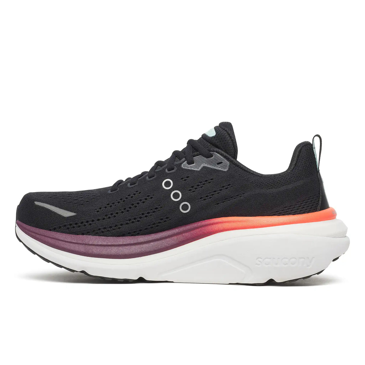 Saucony Hurricane 25 chaussures de course à pied homme - Black / Crimson