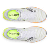 Saucony Kinvara 16 souliers de course homme empeigne - White / Citron