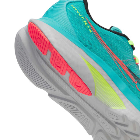 Saucony Kinvara 16 souliers de course homme talon - Teal / Mutant