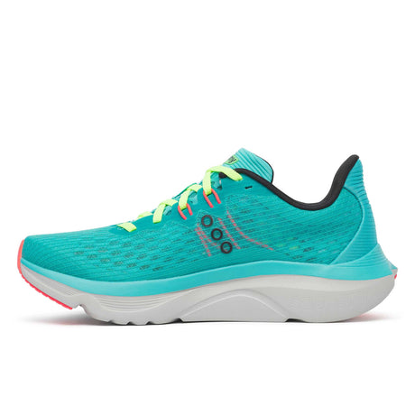 Saucony Kinvara 16 souliers de course femme lateral - Teal / Mutant