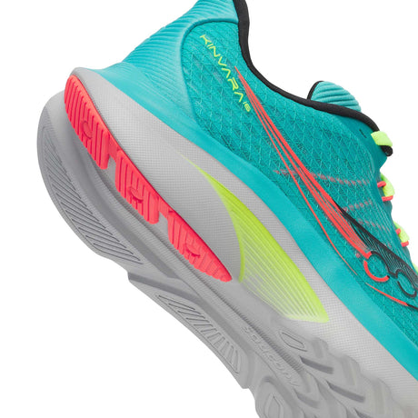 Saucony Kinvara 16 souliers de course femme talon - Teal / Mutant