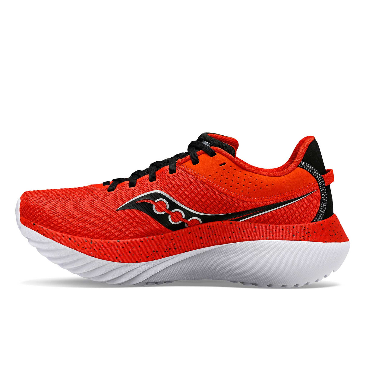 Saucony Kinvara Pro chaussures de course à pied homme lateral- infrared / black