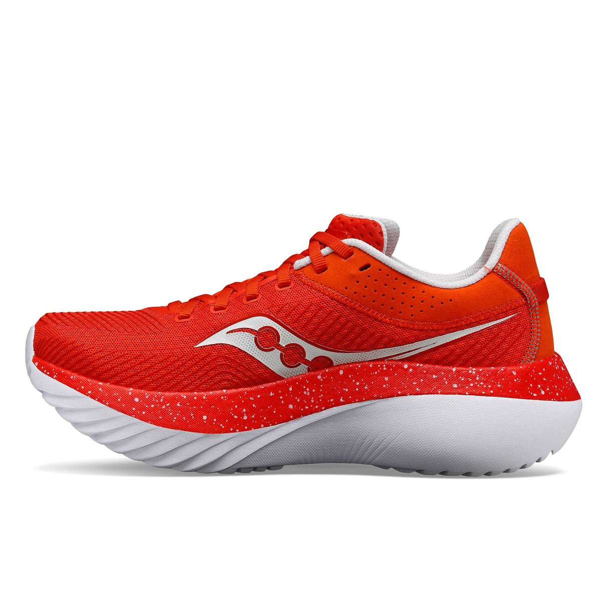Saucony Kinvara Pro chaussures de course à pied femme lateral - infrared / fog