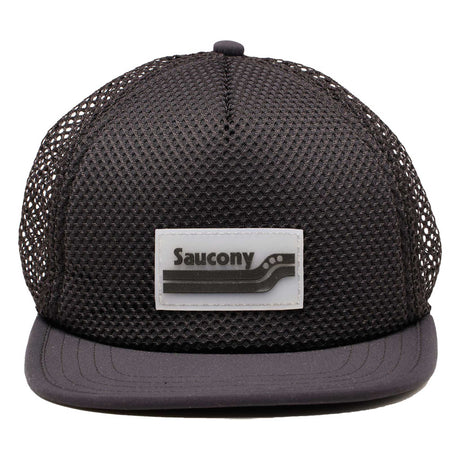 Saucony Outpace Mesh Trucker Hat casquette unisexe - noir