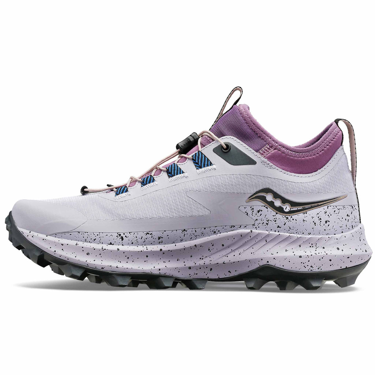 Saucony Peregrine 13 ST chaussures de course à pied trail femme - Mauve / Shadow