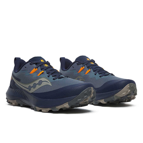 Saucony Peregrine 14 souliers de trail homme paire  - Dusk / Navy