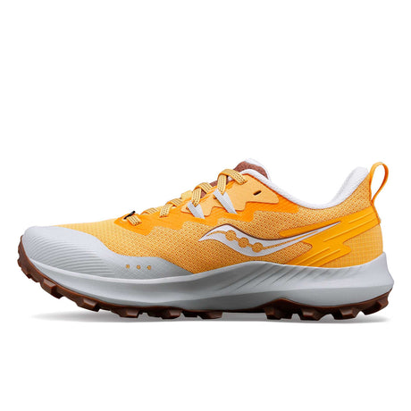 Saucony Peregrine 14 souliers de trail homme lateral -Flax / Clove