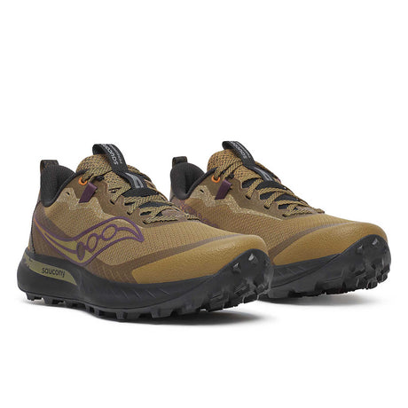 Saucony Peregrine 15 souliers de course sur sentier homme paire - Kodiak / Black